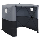 Outsunny 1.8x1.8m Compact Pop Up Gazebo with Mesh Windows
