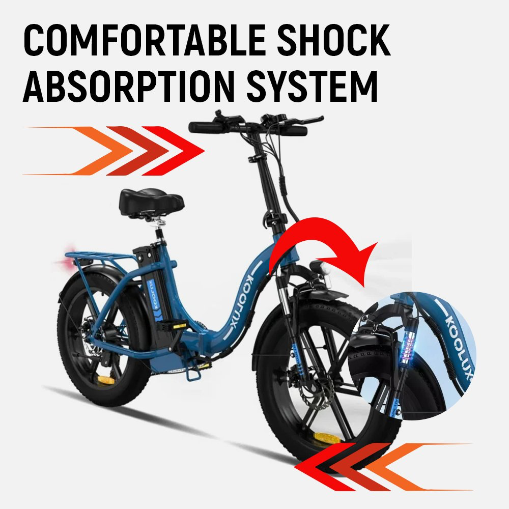 Koolux BK6S 4.0 Electric Bike 500W 48V 15Ah 10