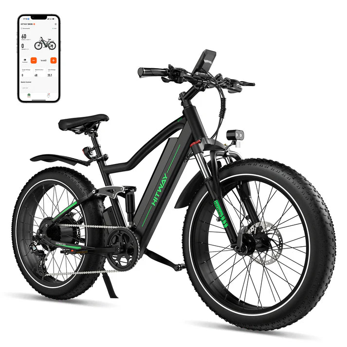 HITWAY BK9S 26” Electric Bike 250W 48V 15Ah 4