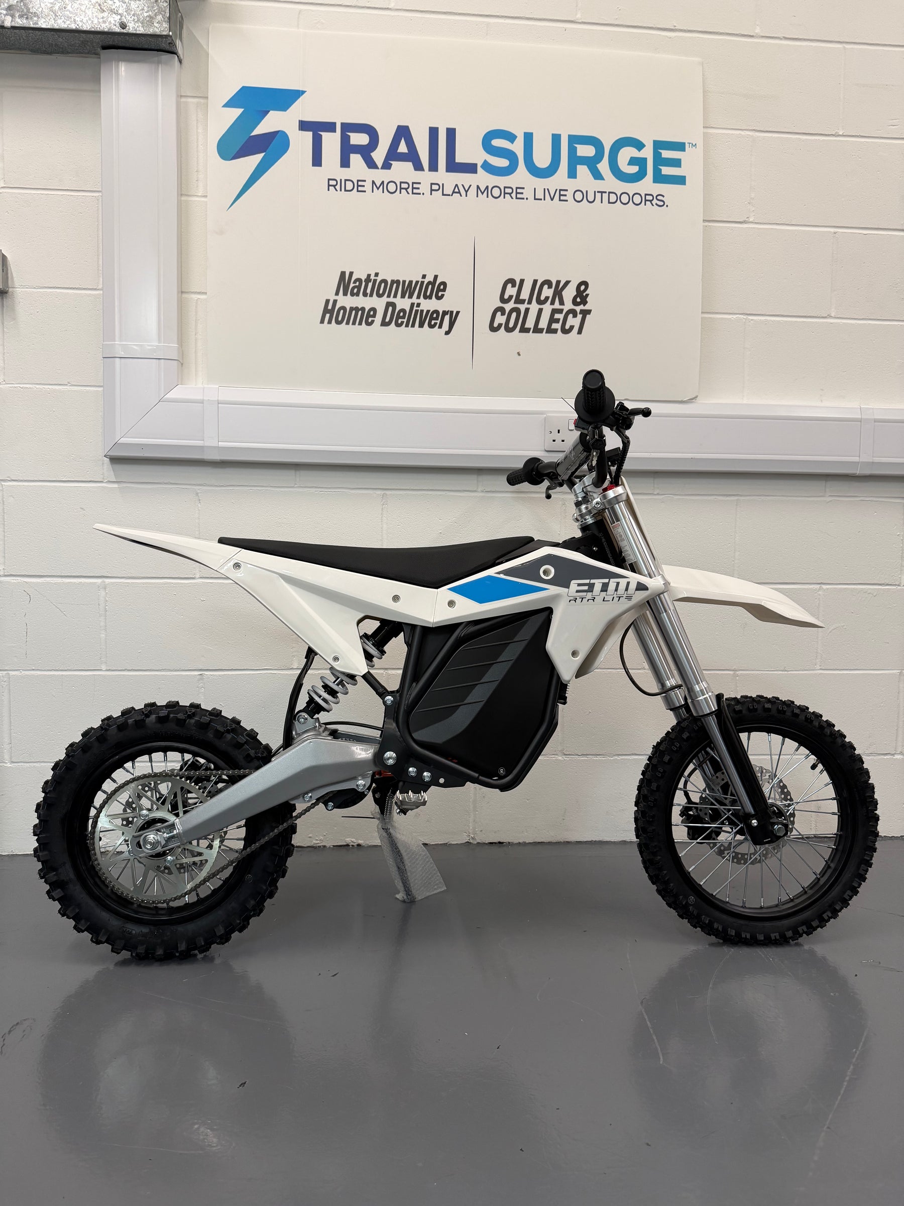 Real product photo of Electro & Co ETM RTR Lite Electric Dirt Bike from TrailSurge