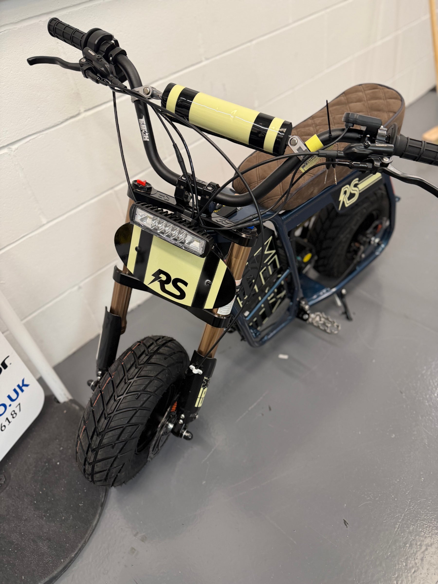 Real product photo of Dragster RS Electric Mini Bike from TrailSurge