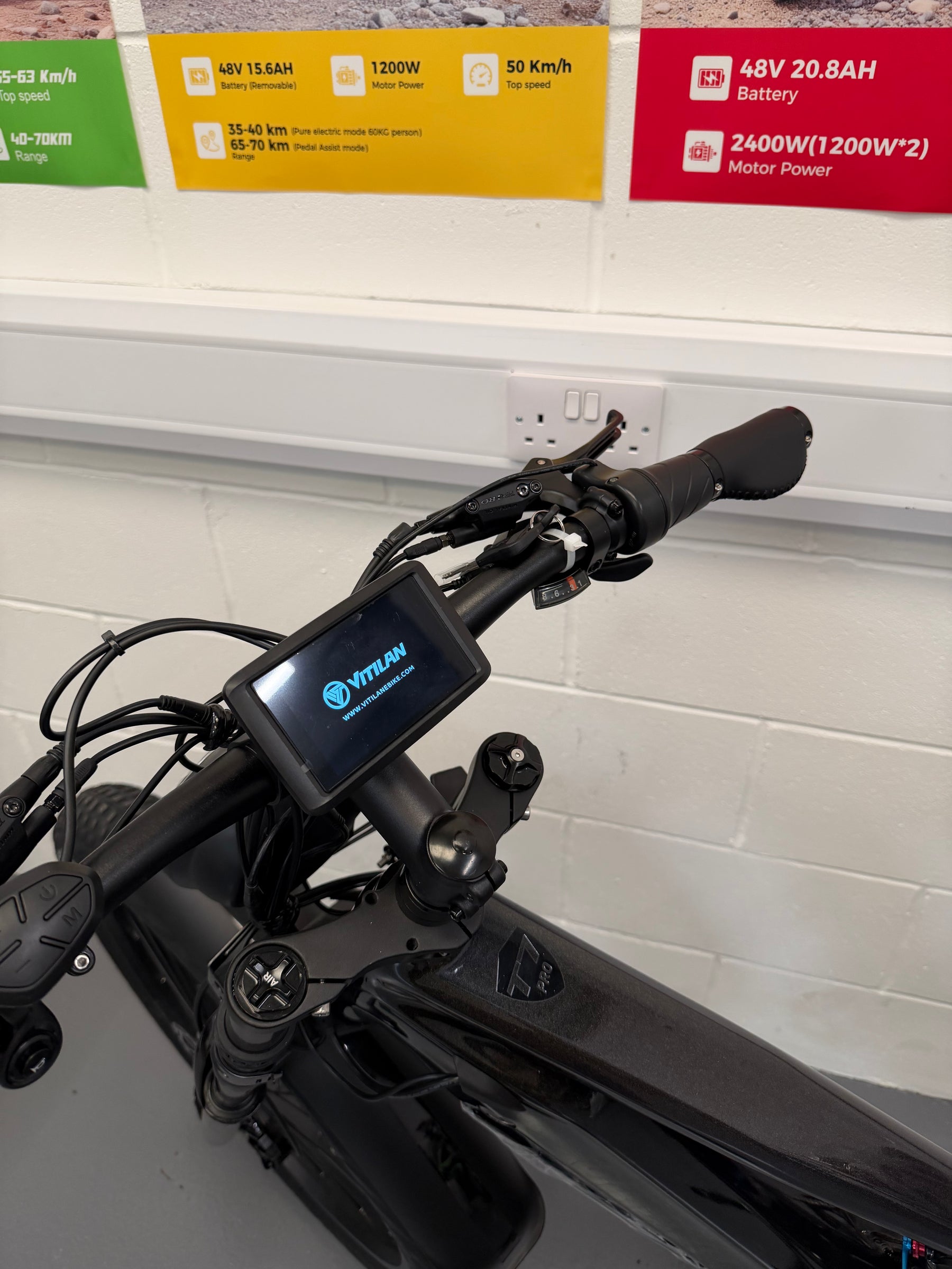 Real product photo of Vitilan T7 Pro Electric Bike from TrailSurge