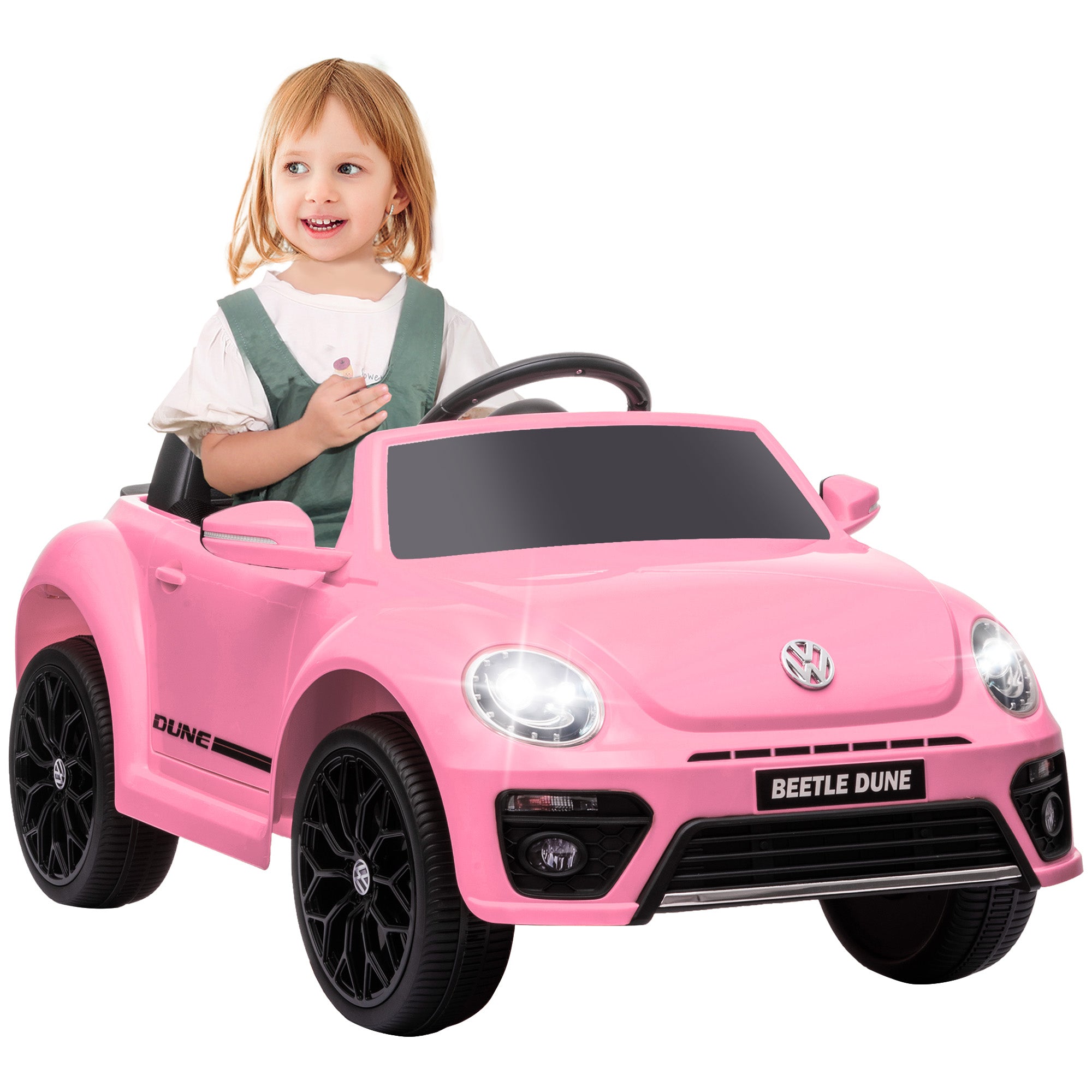 AIYAPLAY Volkswagen Beetle 12V Kids Ride-On Car