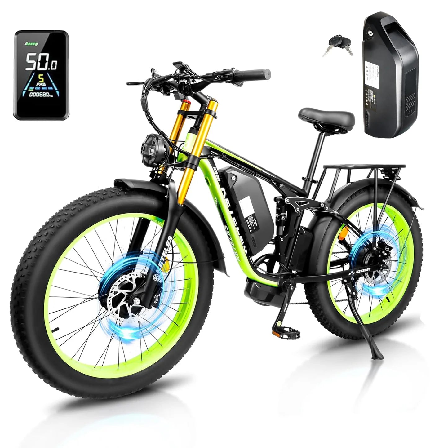 KETELES K800 Pro Electric Bike 48V 23AH 7