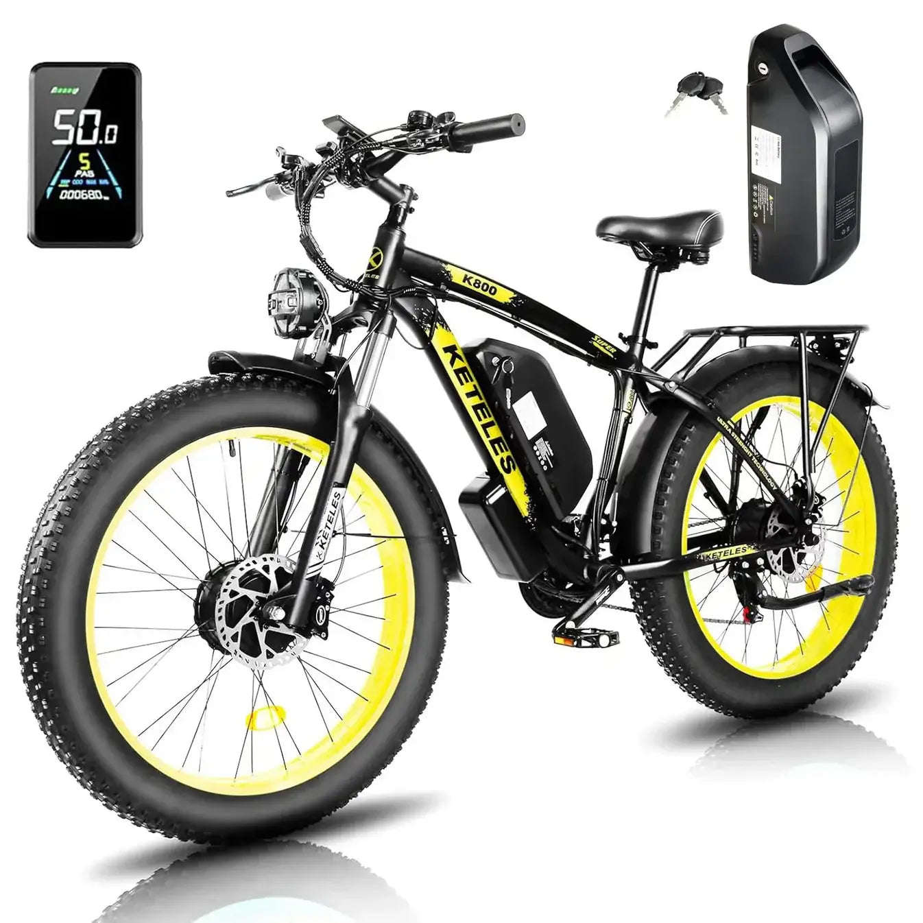 KETELES K800 Electric Bike 48V 23AH KETELES