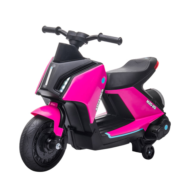 HOMCOM 6V Kids Electric Motorbike - Pink