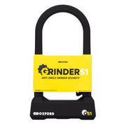 Oxford S1 Anti-Angle Grinder U-Lock 320mm - Sold Secure Diamond