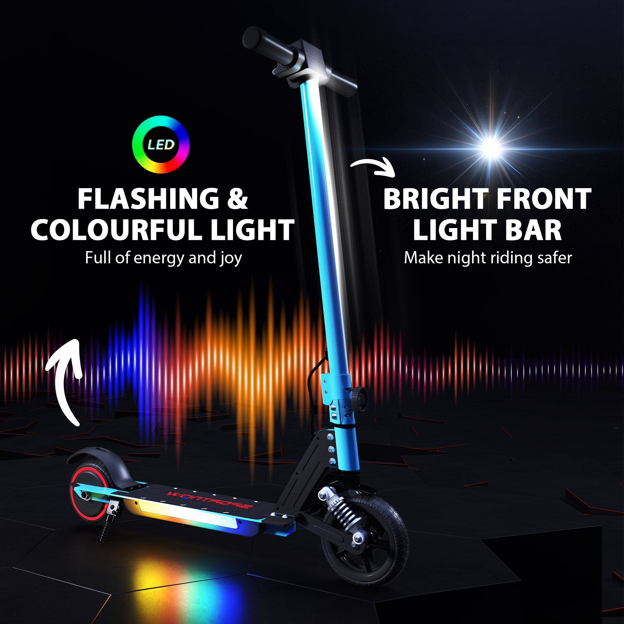 SPORTNOW Kids Electric Scooter with Suspension