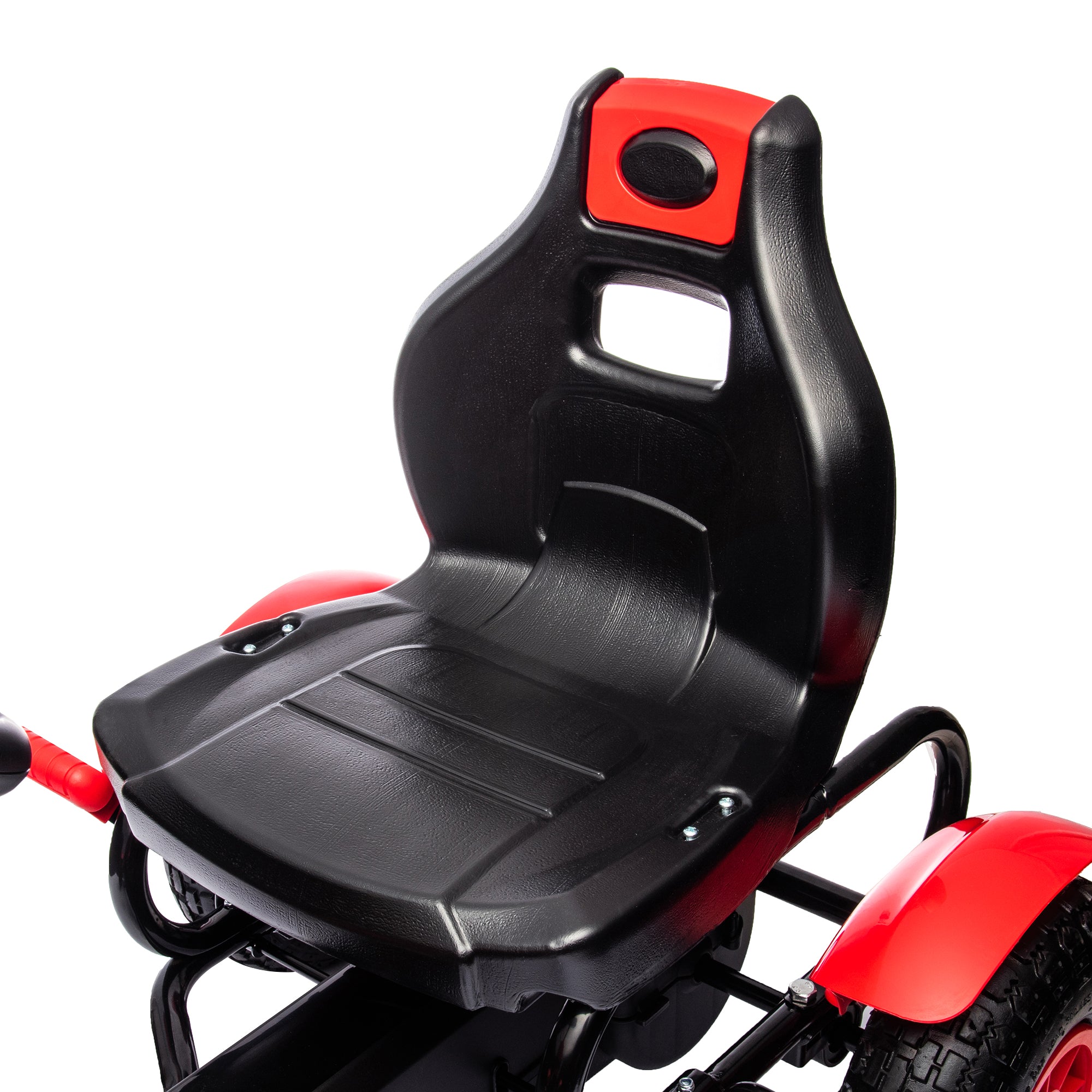 HOMCOM Kids Pedal Go Kart Adjustable Seat 5-12 Years