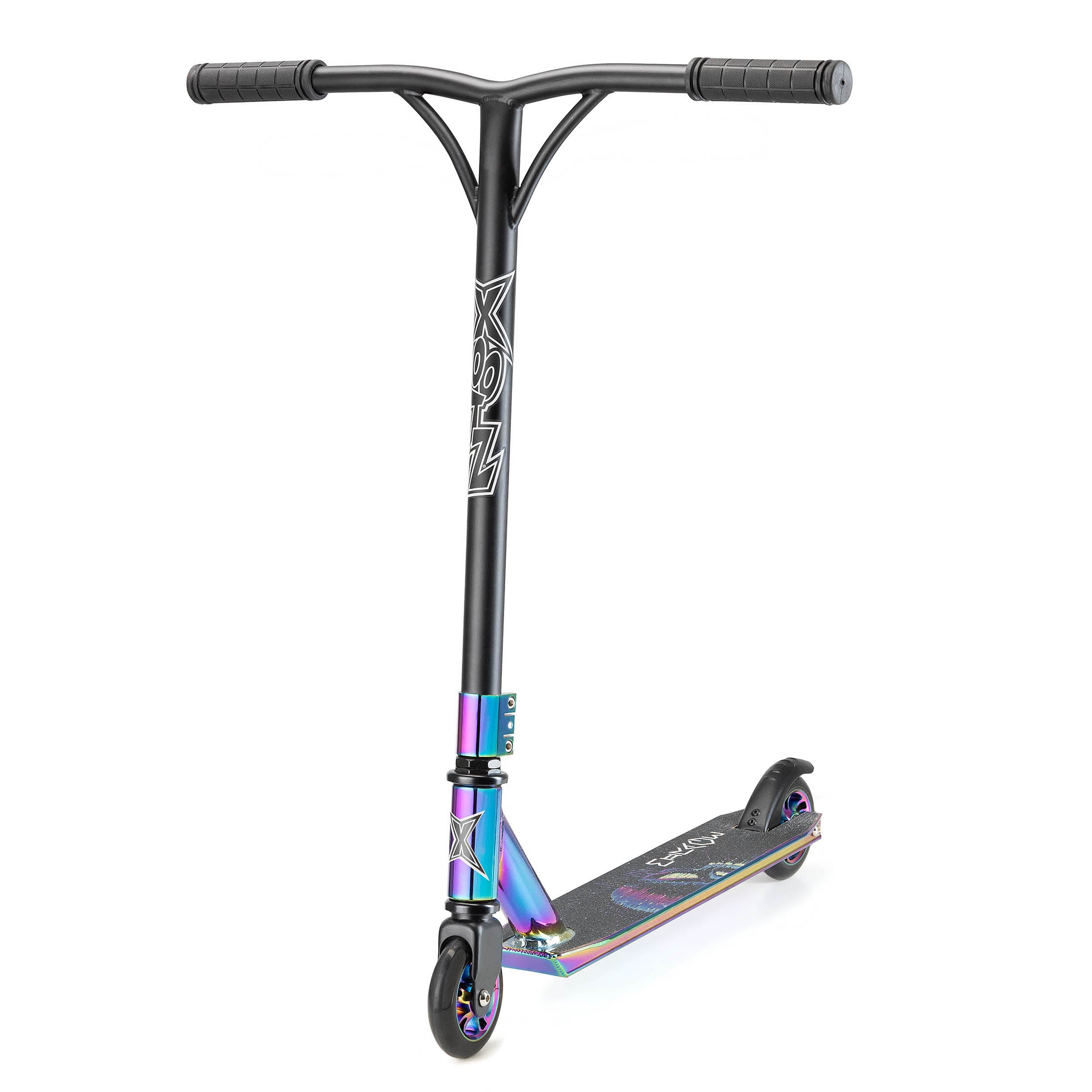Xootz Mirage Y-Bar Stunt Scooter - Neochrome