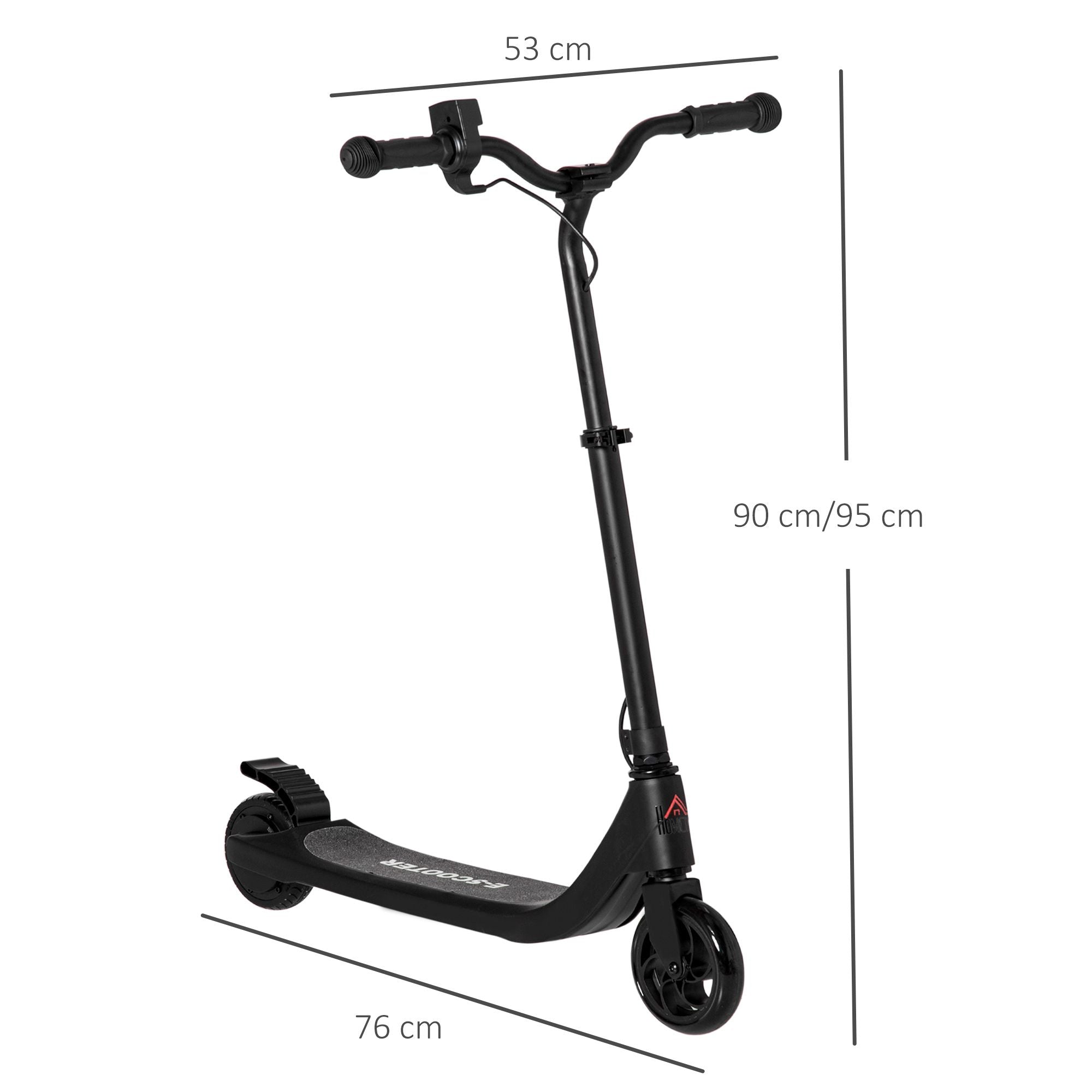 HOMCOM Kids Electric Scooter Adjustable Height