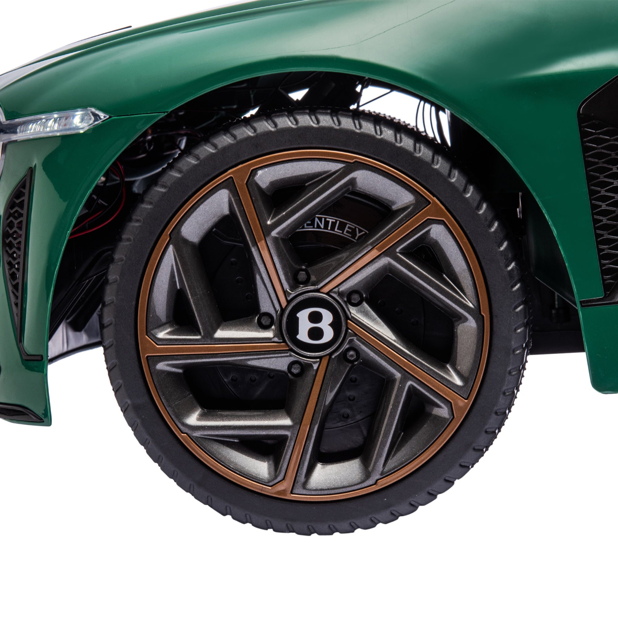 HOMCOM Bentley Bacalar 12V Kids Ride-On Car - Green