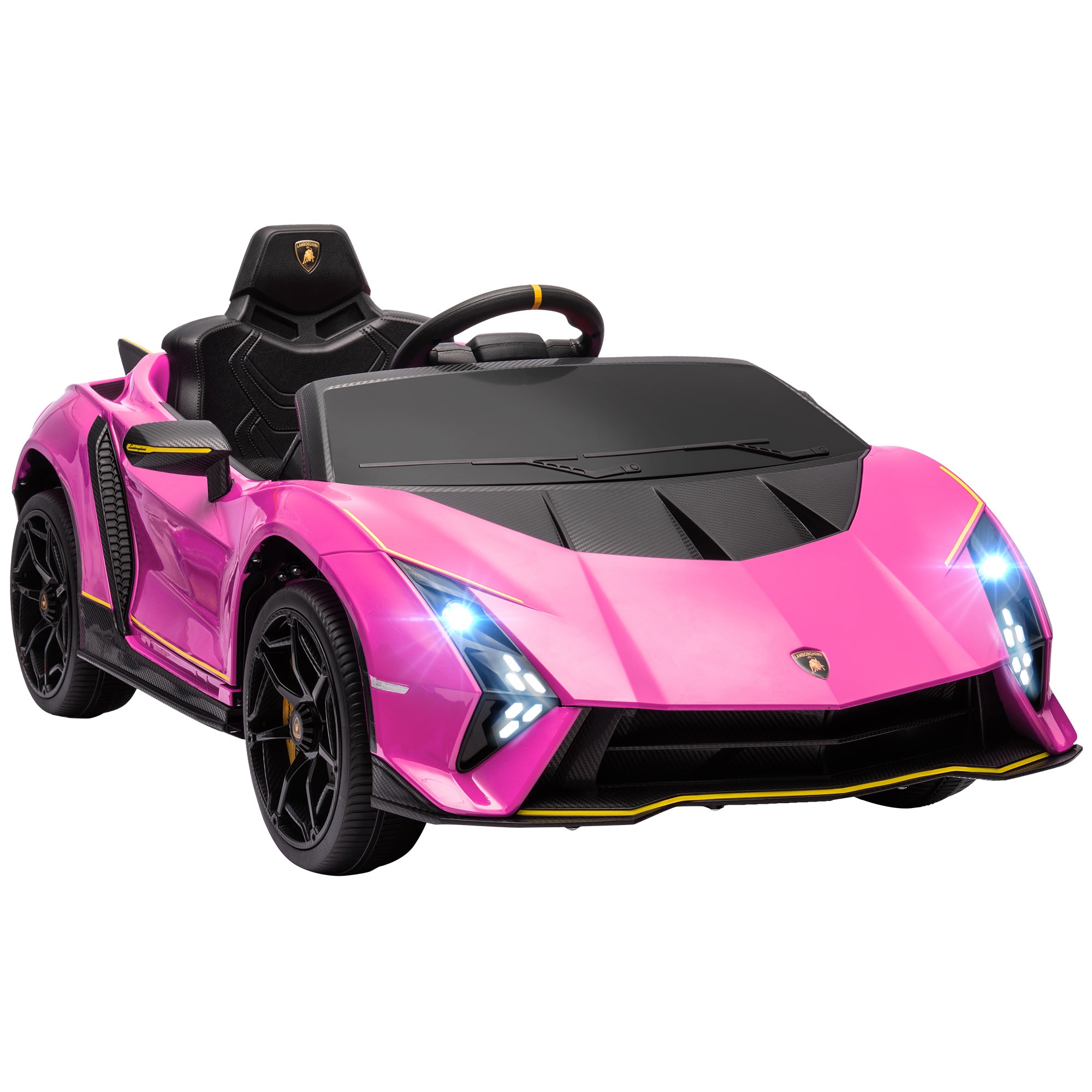 AIYAPLAY Lamborghini Autentica 12V Kids Ride-On Car