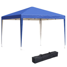 Outsunny 3x3m Pop Up Gazebo Canopy - Blue