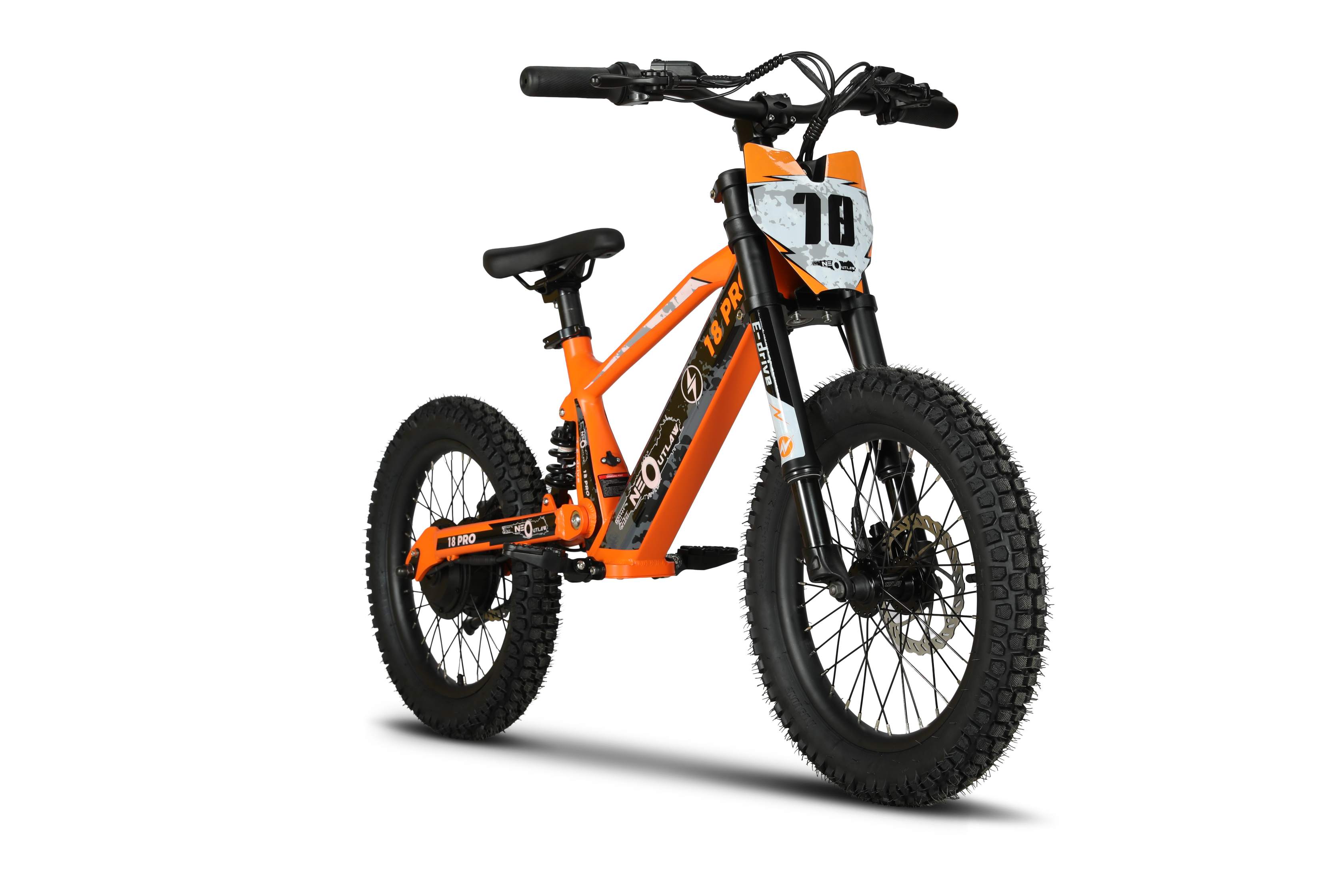 Neo Outlaw Surge 18" Kids Electric Bike 14