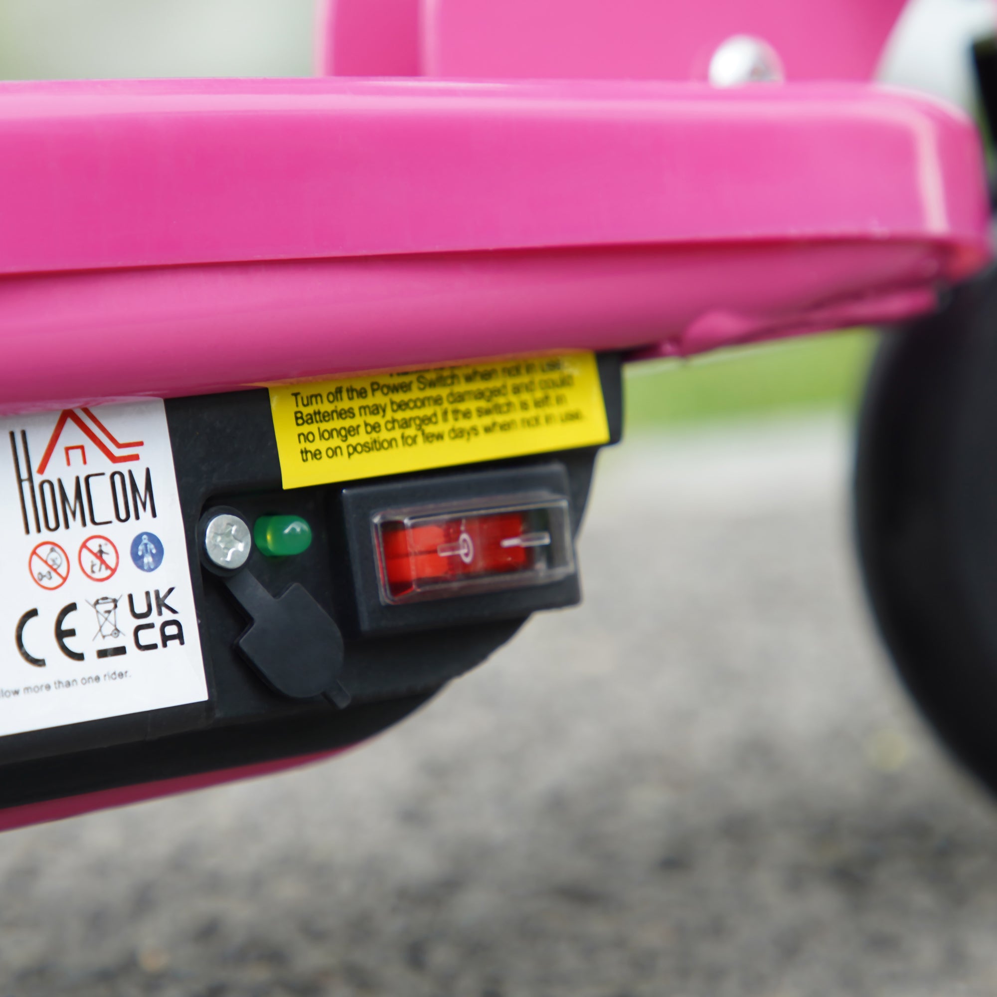 HOMCOM Foldable Kids Electric Scooter