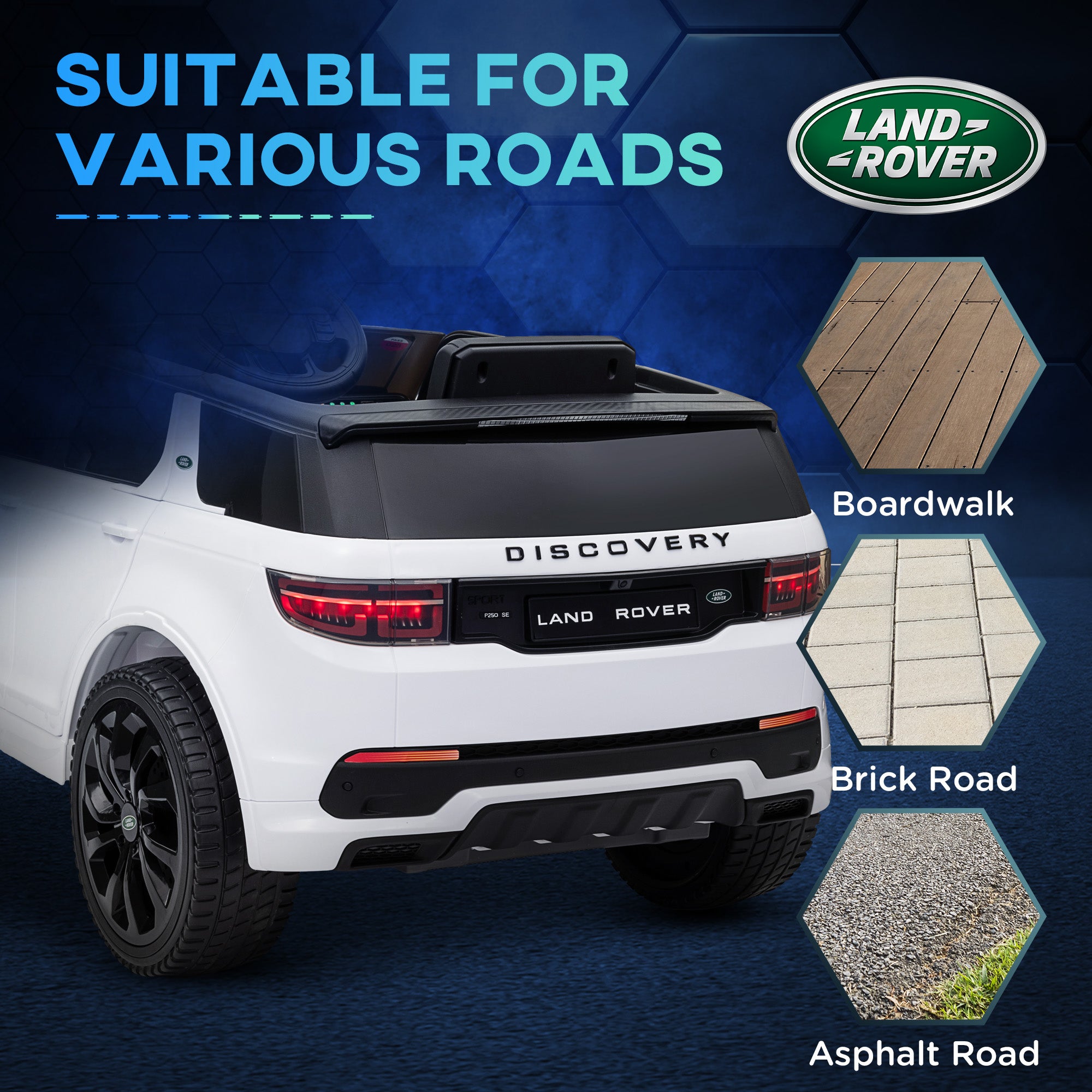 AIYAPLAY Land Rover Discovery Sport 12V Kids Ride-On Car