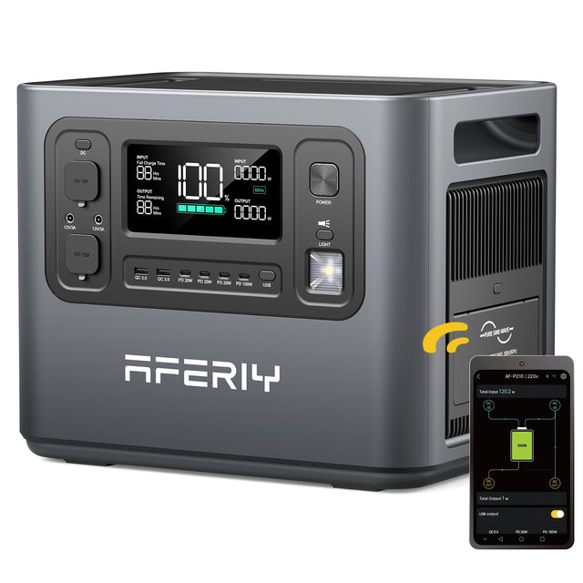 AFERIY P210 Portable Power Station 2400W 2048Wh