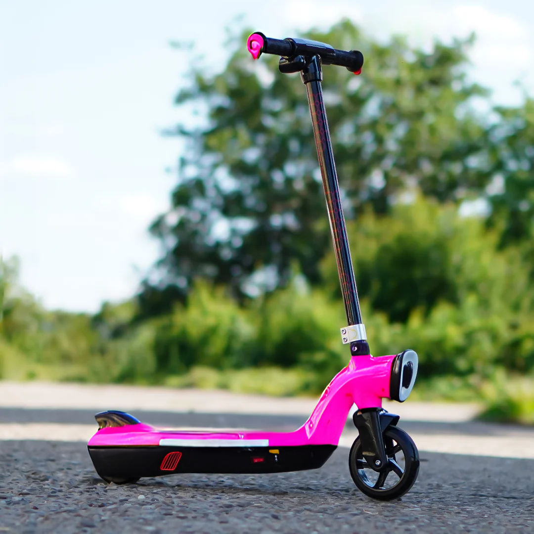 Whizza Prizm 12V Kids Electric Scooter - Pink