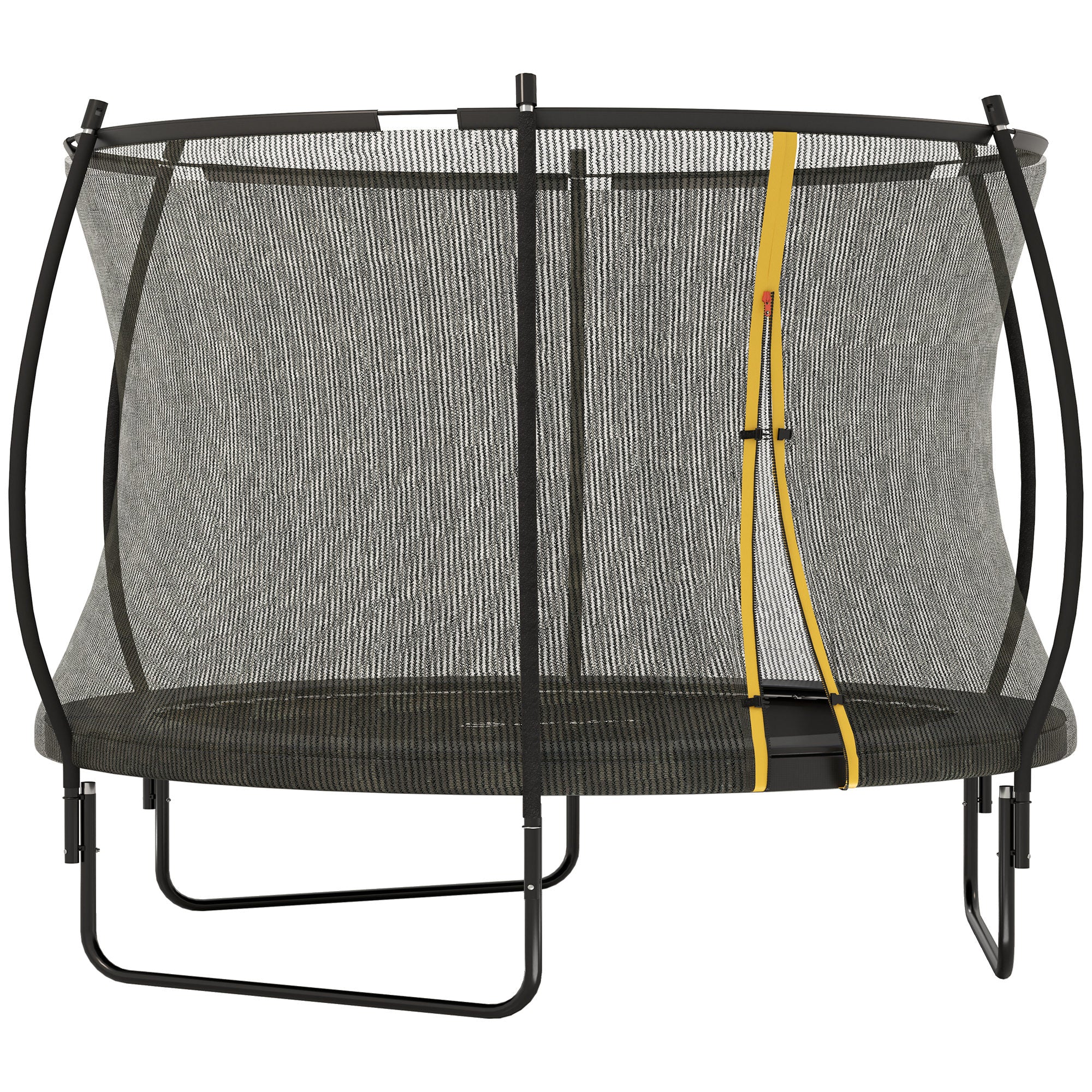 SPORTNOW Outdoor Trampoline with Enclosure Net, Spring Cover 7