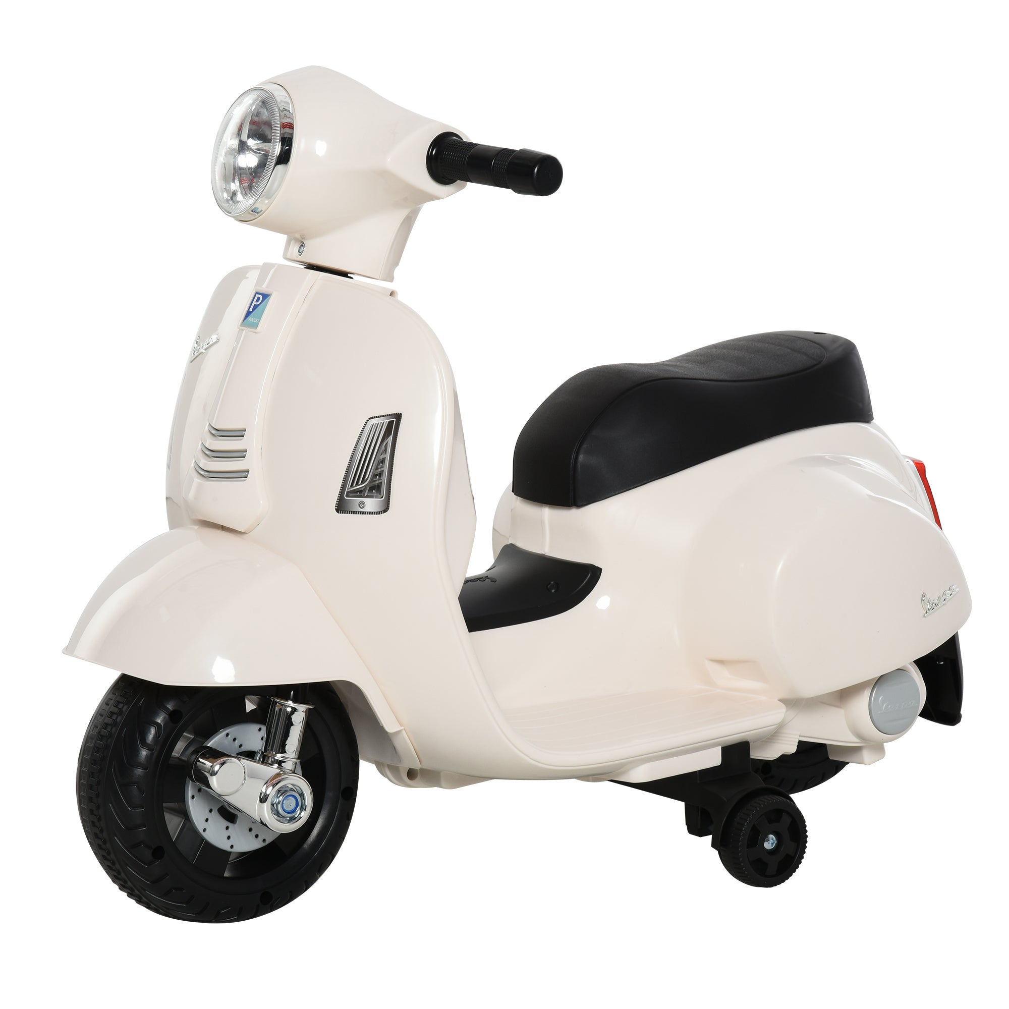 HOMCOM Vespa 6V Kids Electric Motorbike