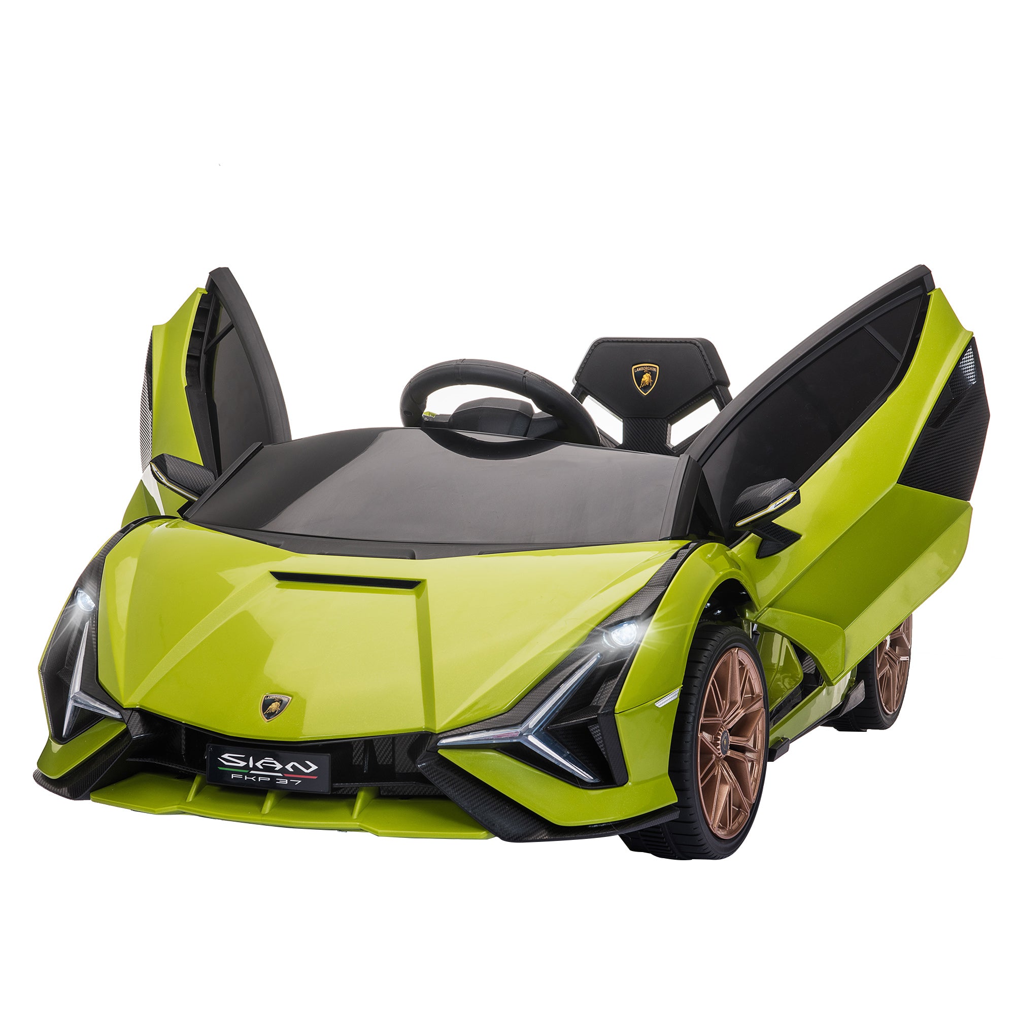 HOMCOM Lamborghini Sian 12V Kids Ride-On Car