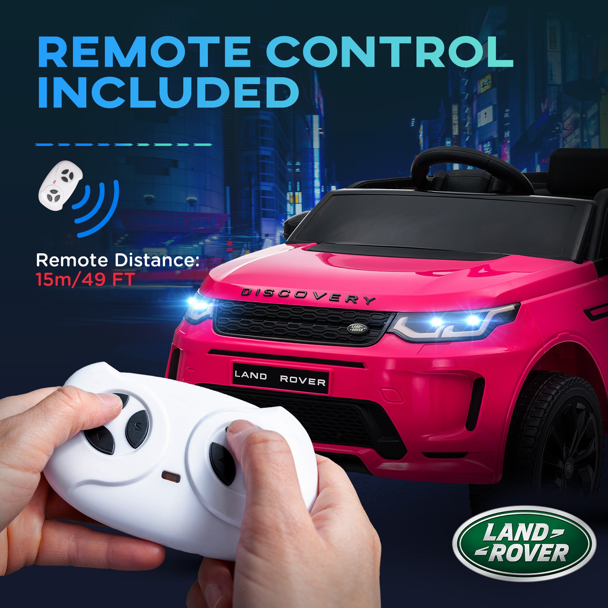 AIYAPLAY Land Rover Discovery Sport 12V Kids Ride-On Car
