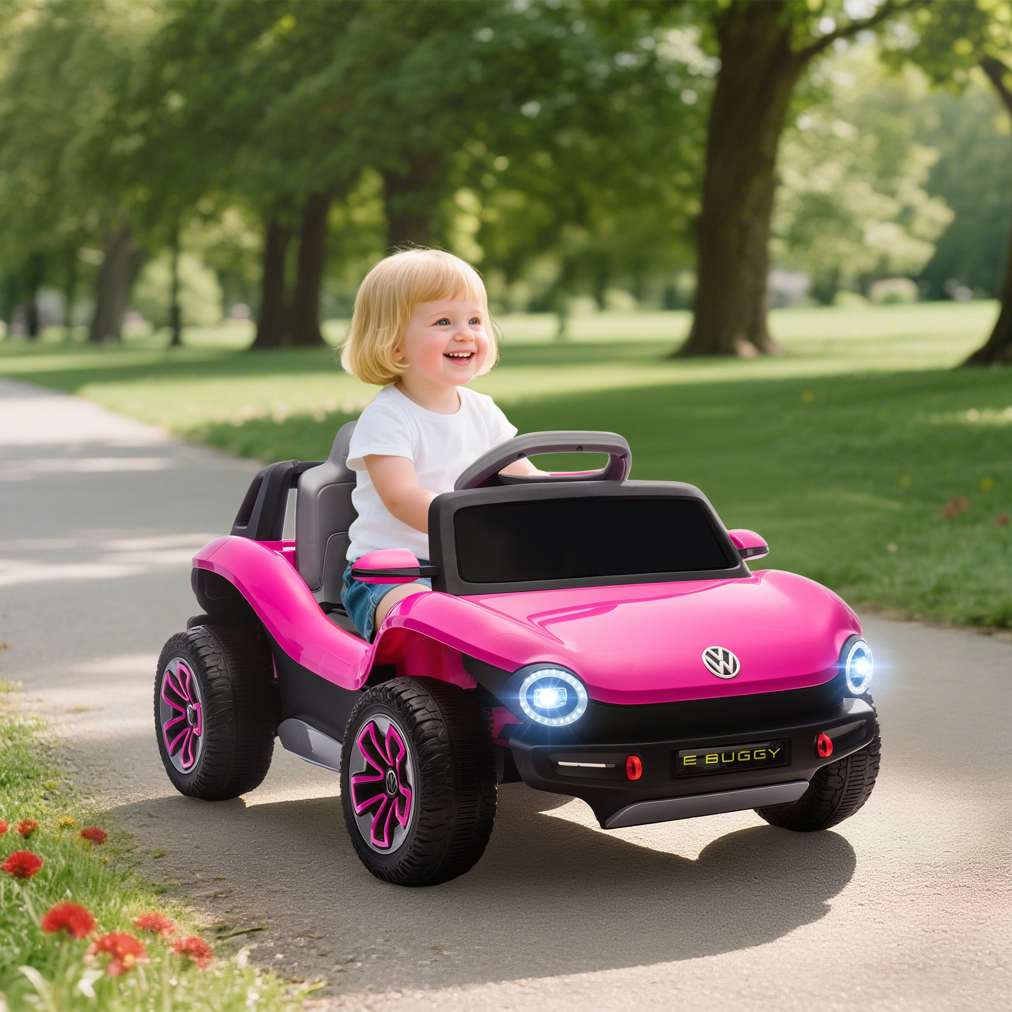 AIYAPLAY Volkswagen Kids Electric Ride-On Car