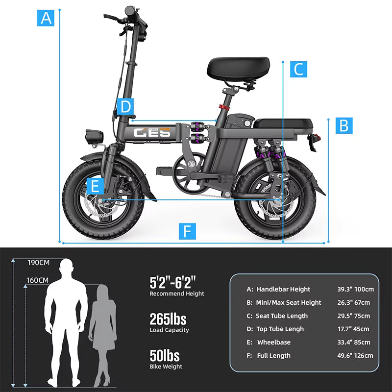 Toofly GE5 Electric Bike - Trail Surge