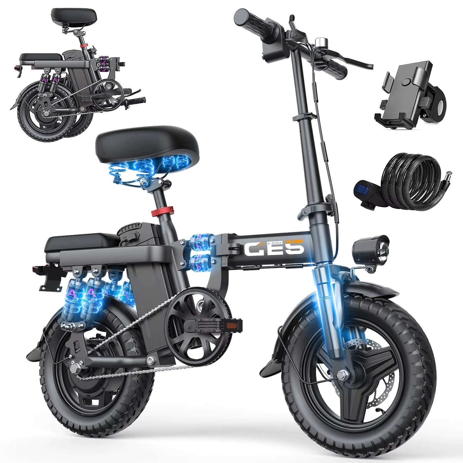 Toofly GE5 Electric Bike - Trail Surge