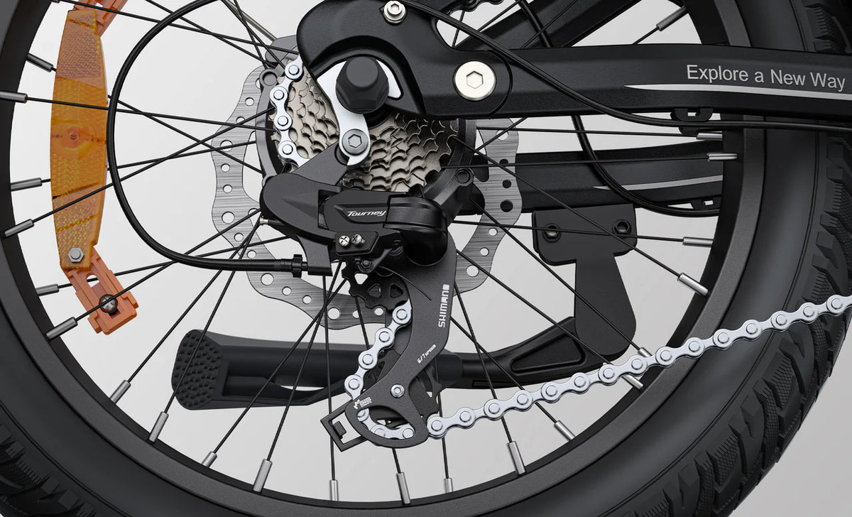 Torque Boost ENGWE L20 3.0 Boost Folding Electric Bike - UK Fast Delivery