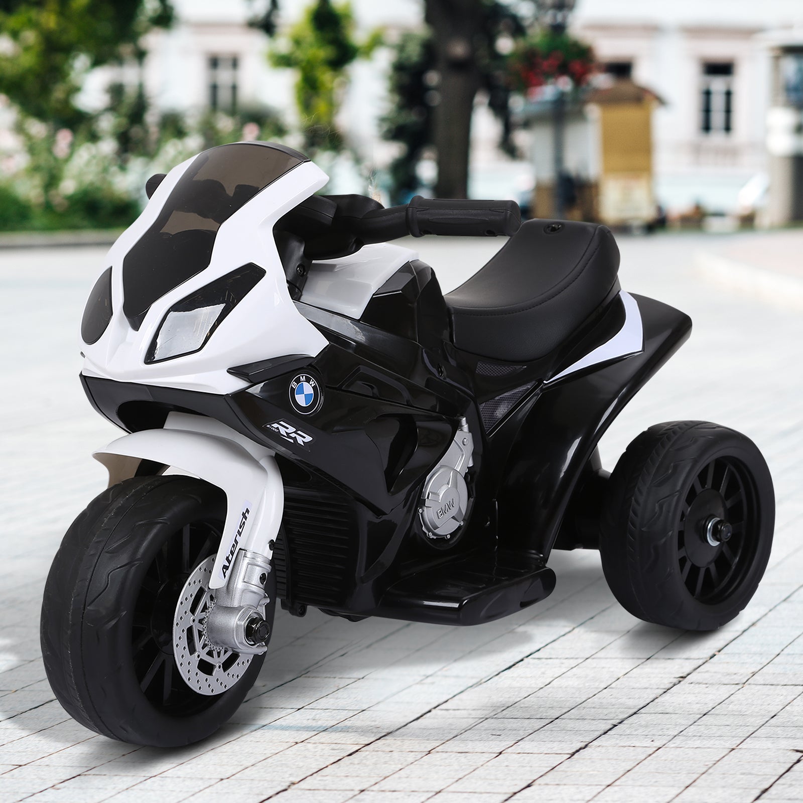 HOMCOM BMW 6V Kids Electric Motorbike - Black