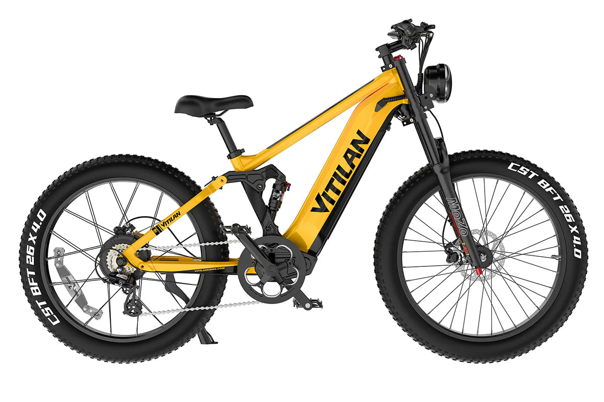 Vitilan T7 Electric Bike - Trail Surge