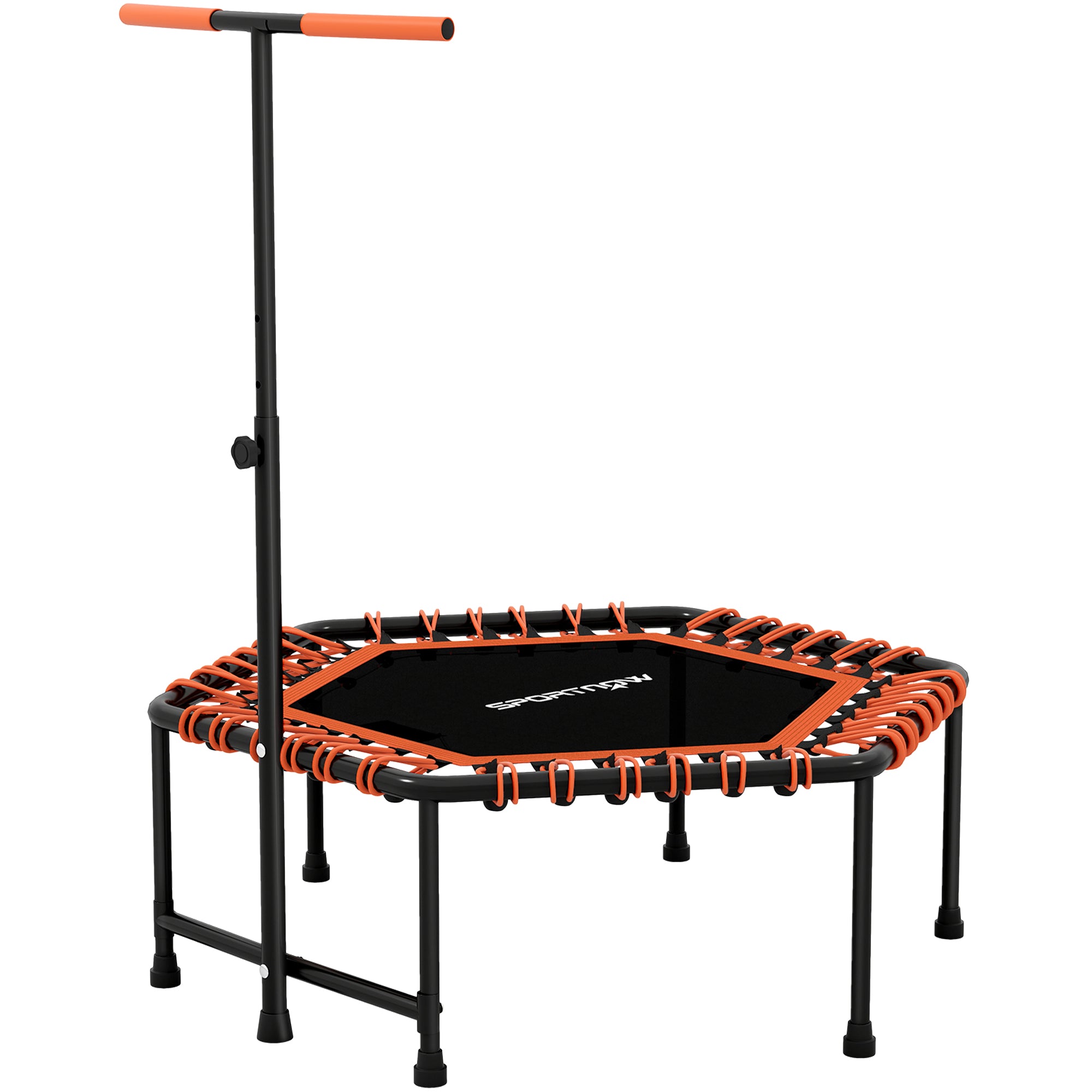 SPORTNOW 45" Bungee Fitness Trampoline with Handle - Blue