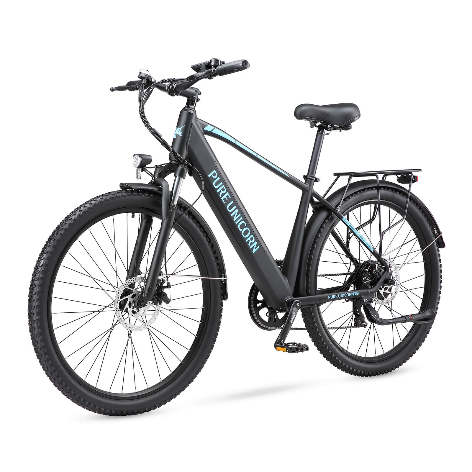 PURE UNICORN U3 48V 750W 12.8Ah All Terrain Electric Bike - image 1