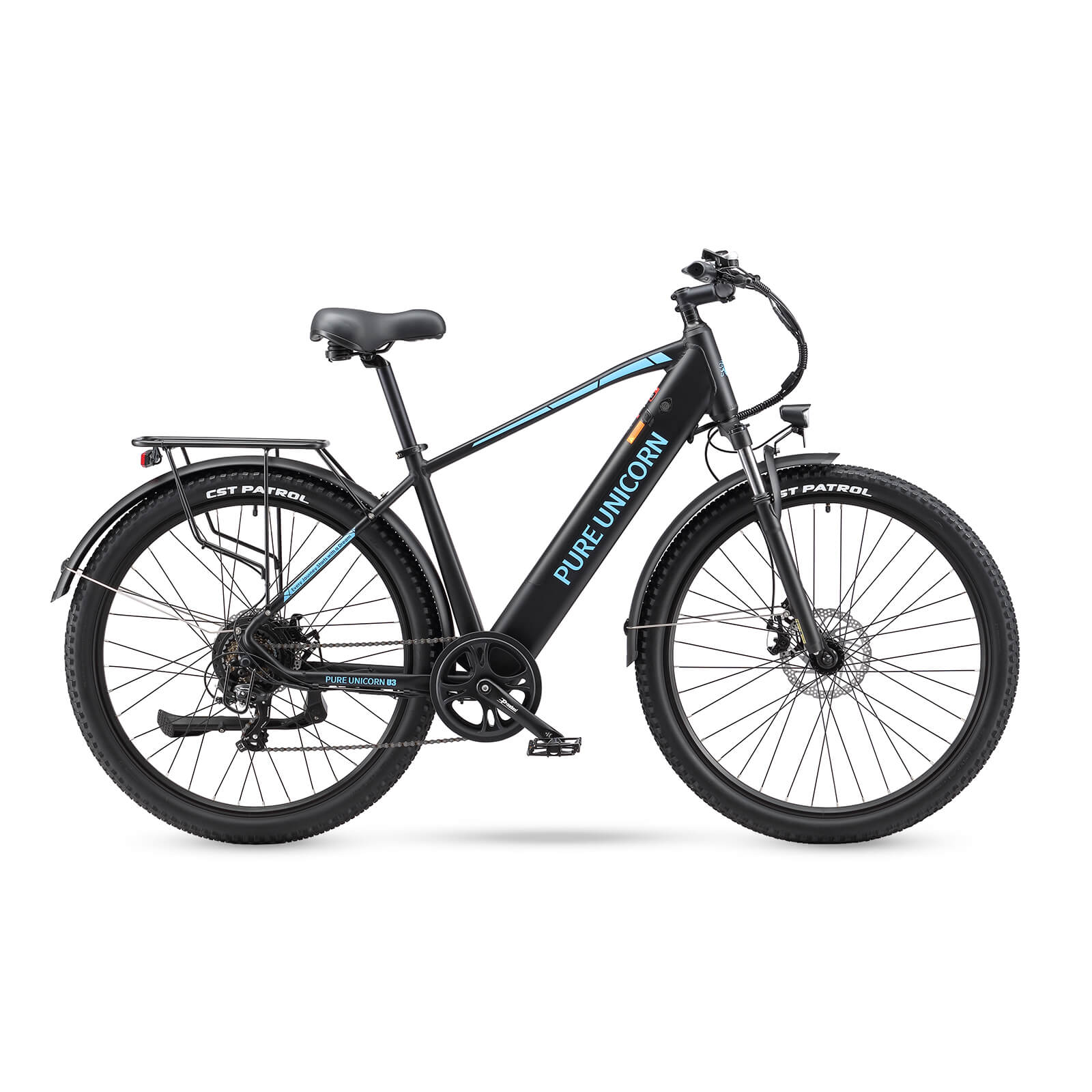 PURE UNICORN U3 48V 750W 12.8Ah All Terrain Electric Bike - image 4