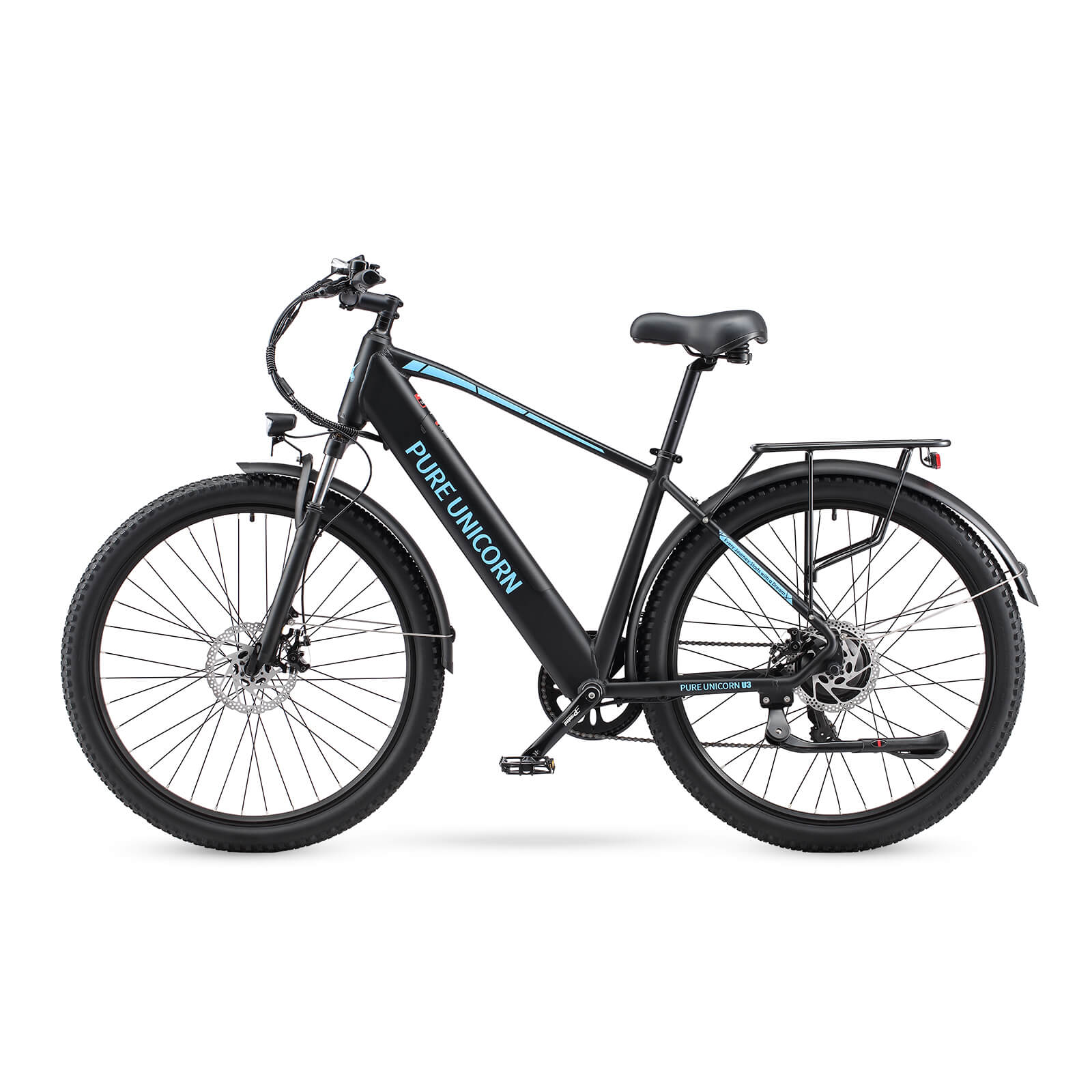 PURE UNICORN U3 48V 750W 12.8Ah All Terrain Electric Bike - image 5
