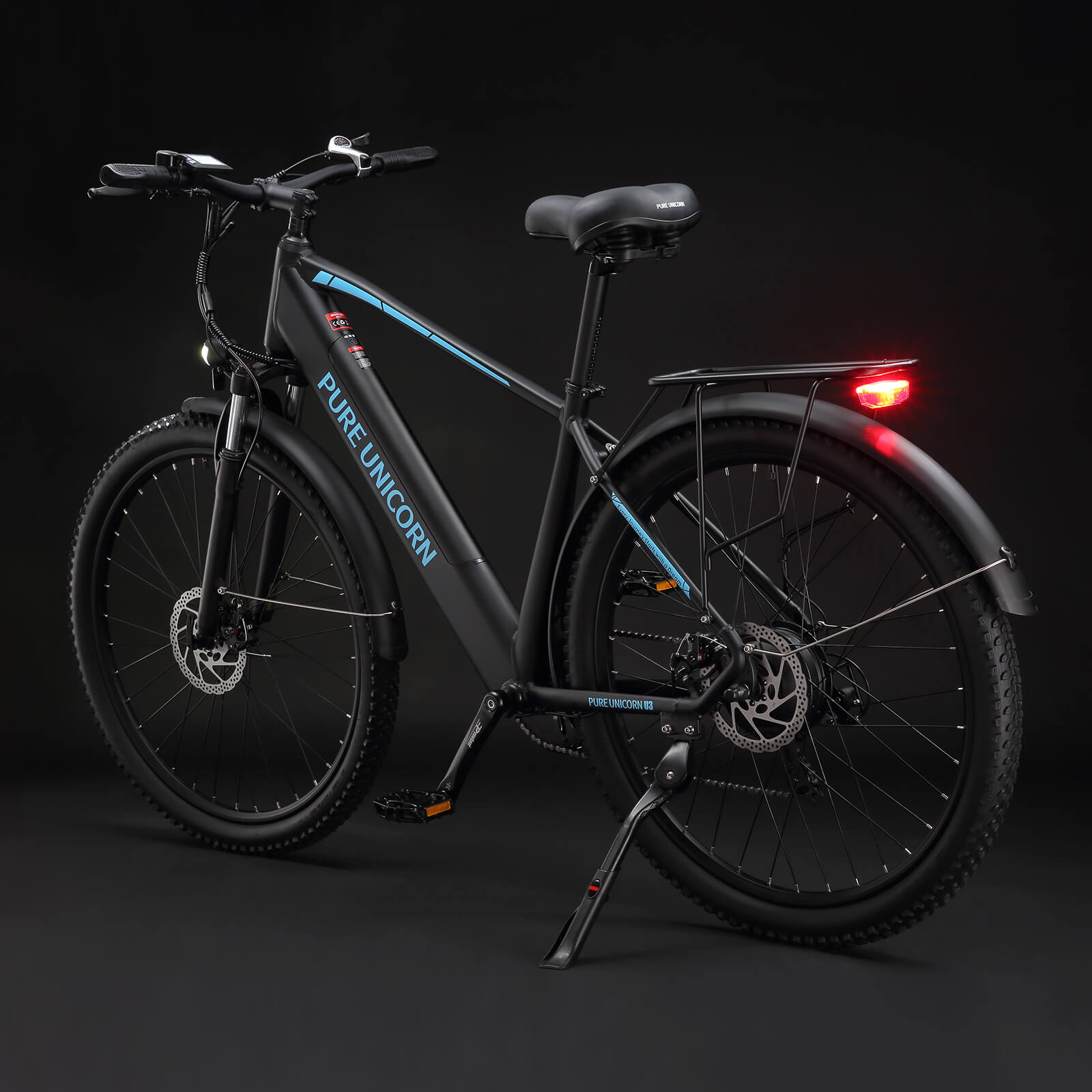 PURE UNICORN U3 48V 750W 12.8Ah All Terrain Electric Bike - image 8