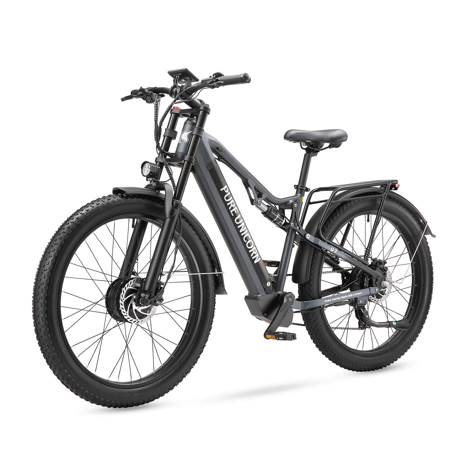 PURE UNICORN U7 48V 2000W 19.2Ah Dual Motor Electric Bike - image 1