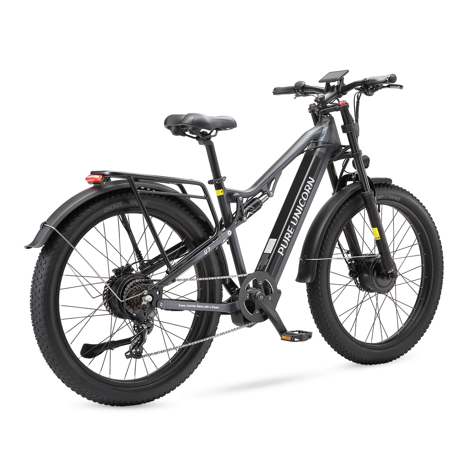 PURE UNICORN U7 48V 2000W 19.2Ah Dual Motor Electric Bike - image 4