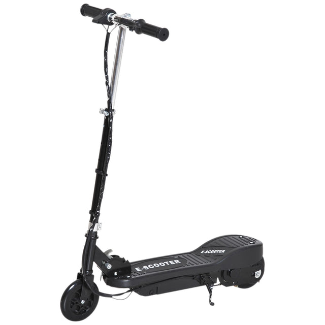 HOMCOM Folding Kids Electric Scooter - Black