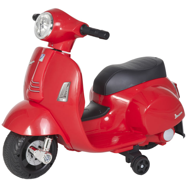 HOMCOM Vespa 6V Kids Electric Motorbike