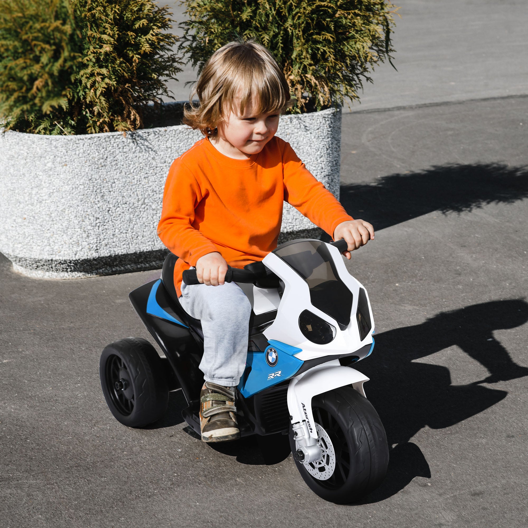 HOMCOM BMW 6V Kids Electric Motorbike - Blue