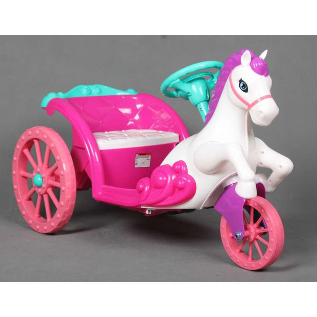 Unicorn Princess 6V electric ride-on carriage for kids