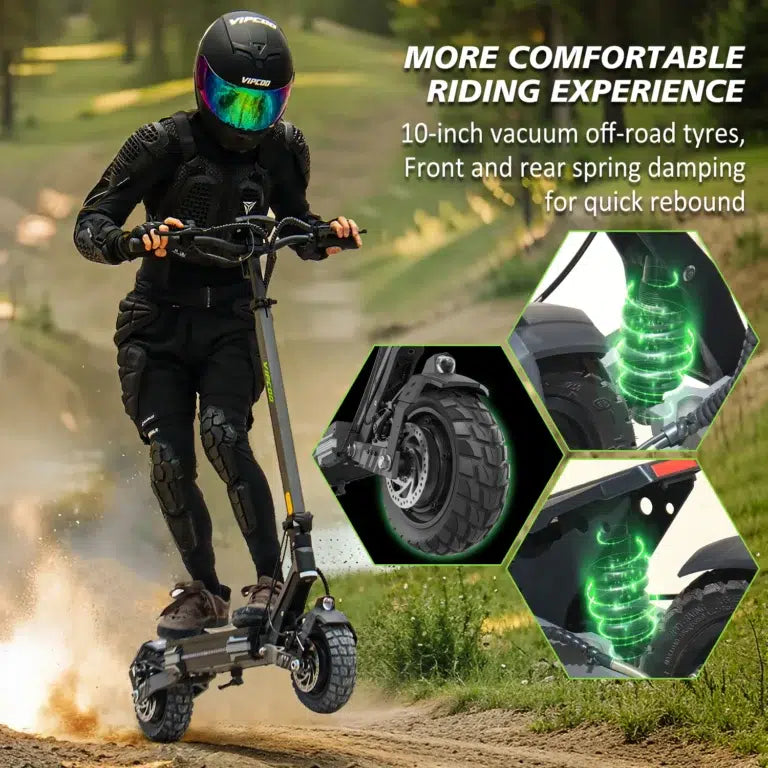 Vipcoo VS3 Pro Electric Scooter 2400W 52V 20.8AH 10