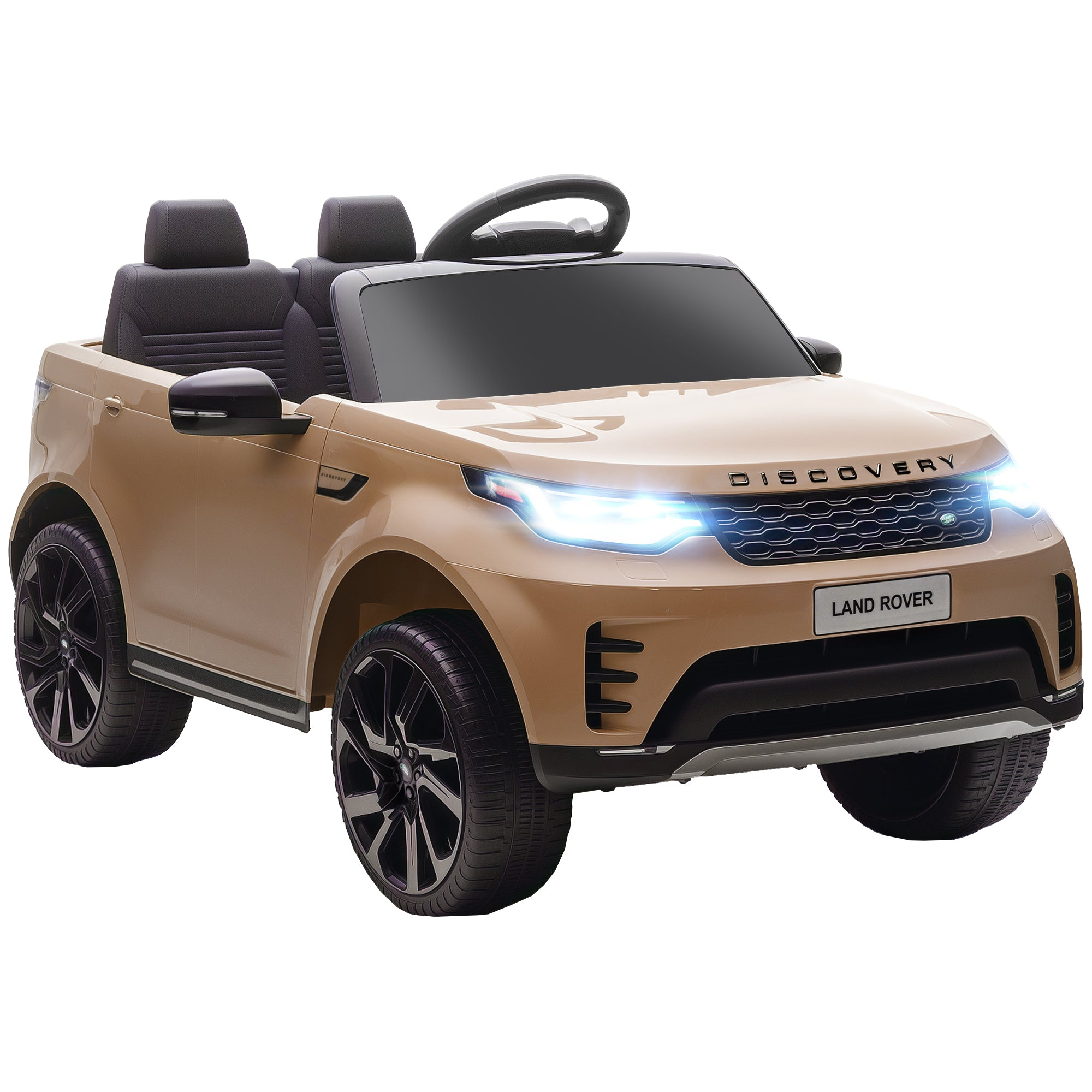 AIYAPLAY Land Rover Discovery 12V Kids Ride-On Car - Khaki