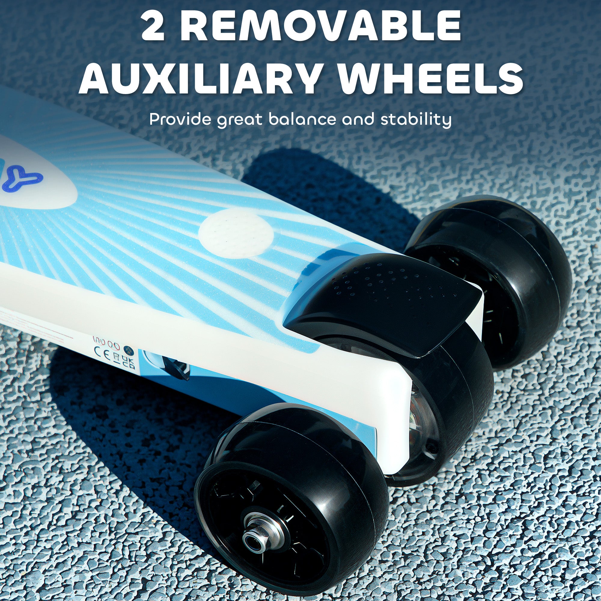 AIYAPLAY Kids Electric Scooter 4-7
