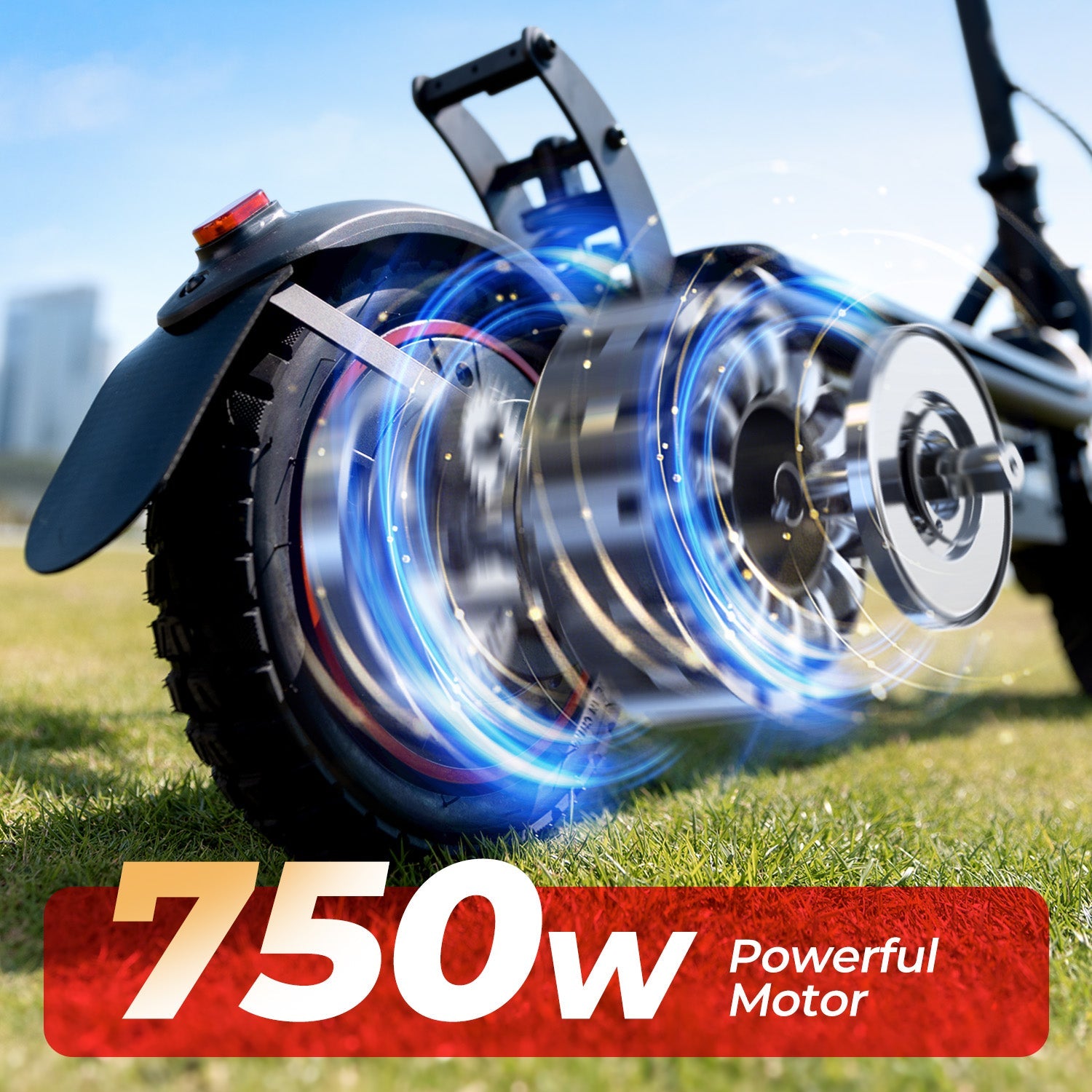 iScooter W8 750W Off Road Electric Scooter