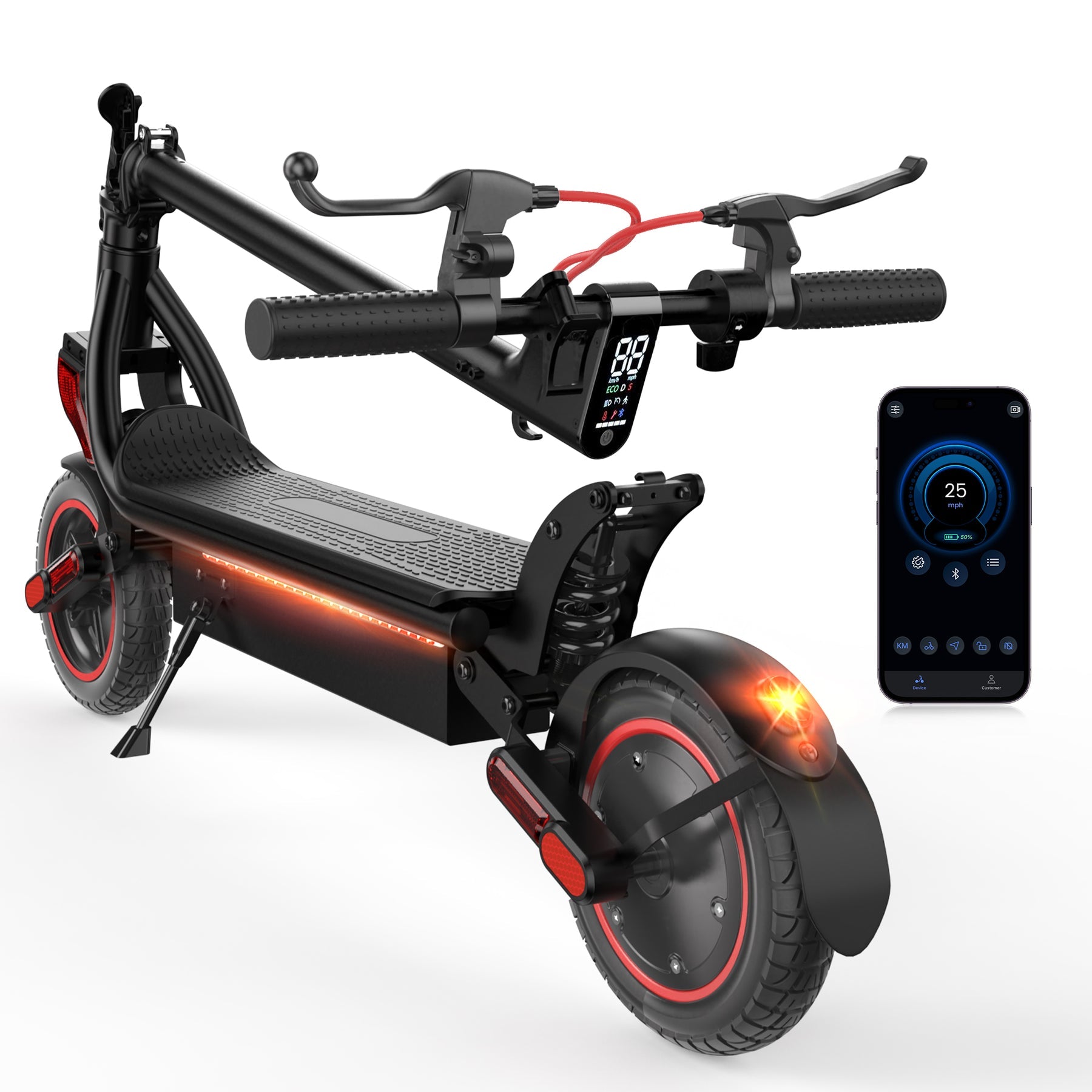 iScooter W8 750W Off Road Electric Scooter