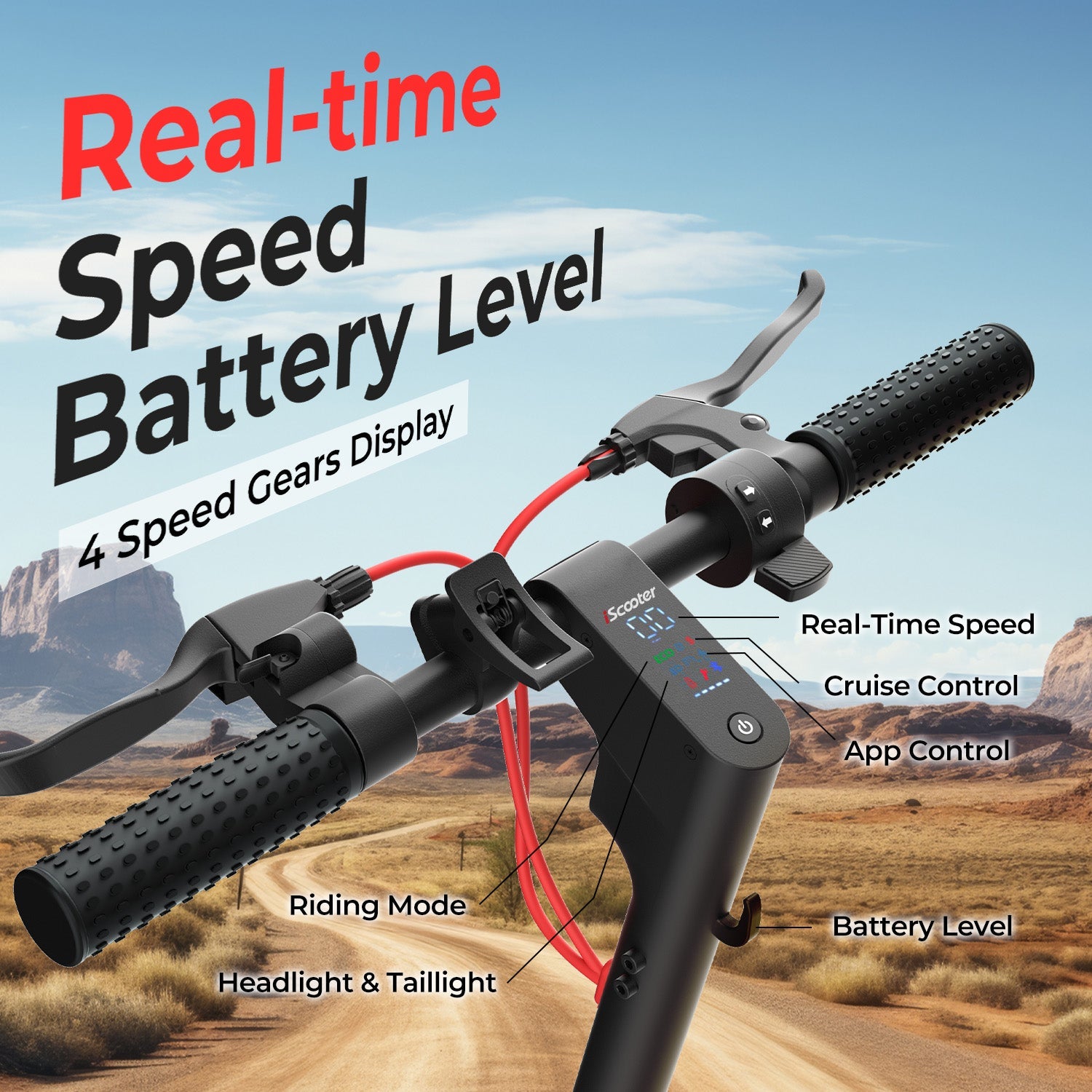 iScooter W8 750W Off Road Electric Scooter